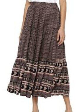 American Eagle Outfitters Rayon Western Skirt Size XS